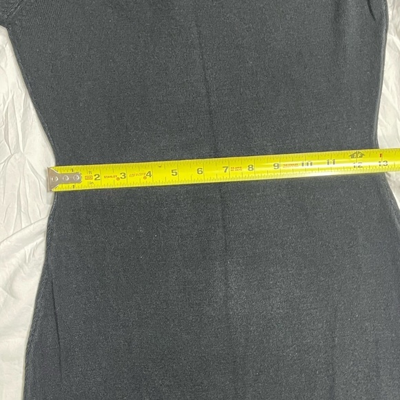 Connected Apparel Black cowl neck sweater dress women’s size S - Picture 7 of 13